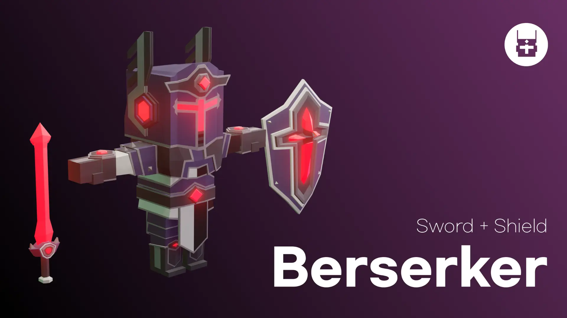 Berserker 캐릭터와 소드, 실드